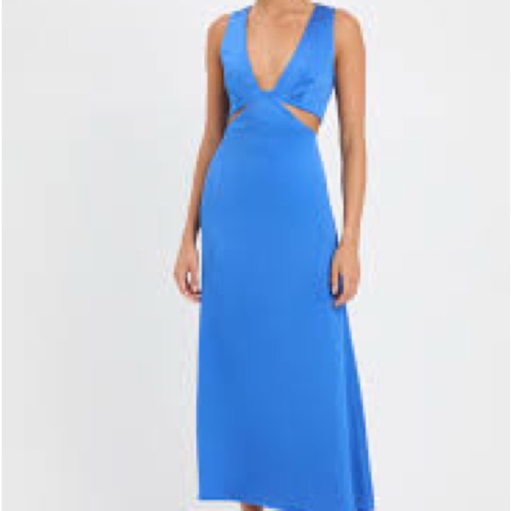 Kookai Blue Sleeveless Dress